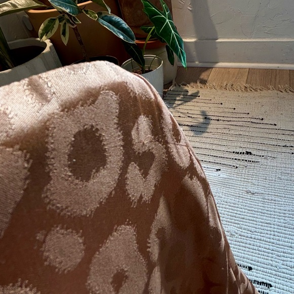 Woven Cowl Midi Dress in Leopard - Picture 8 of 8